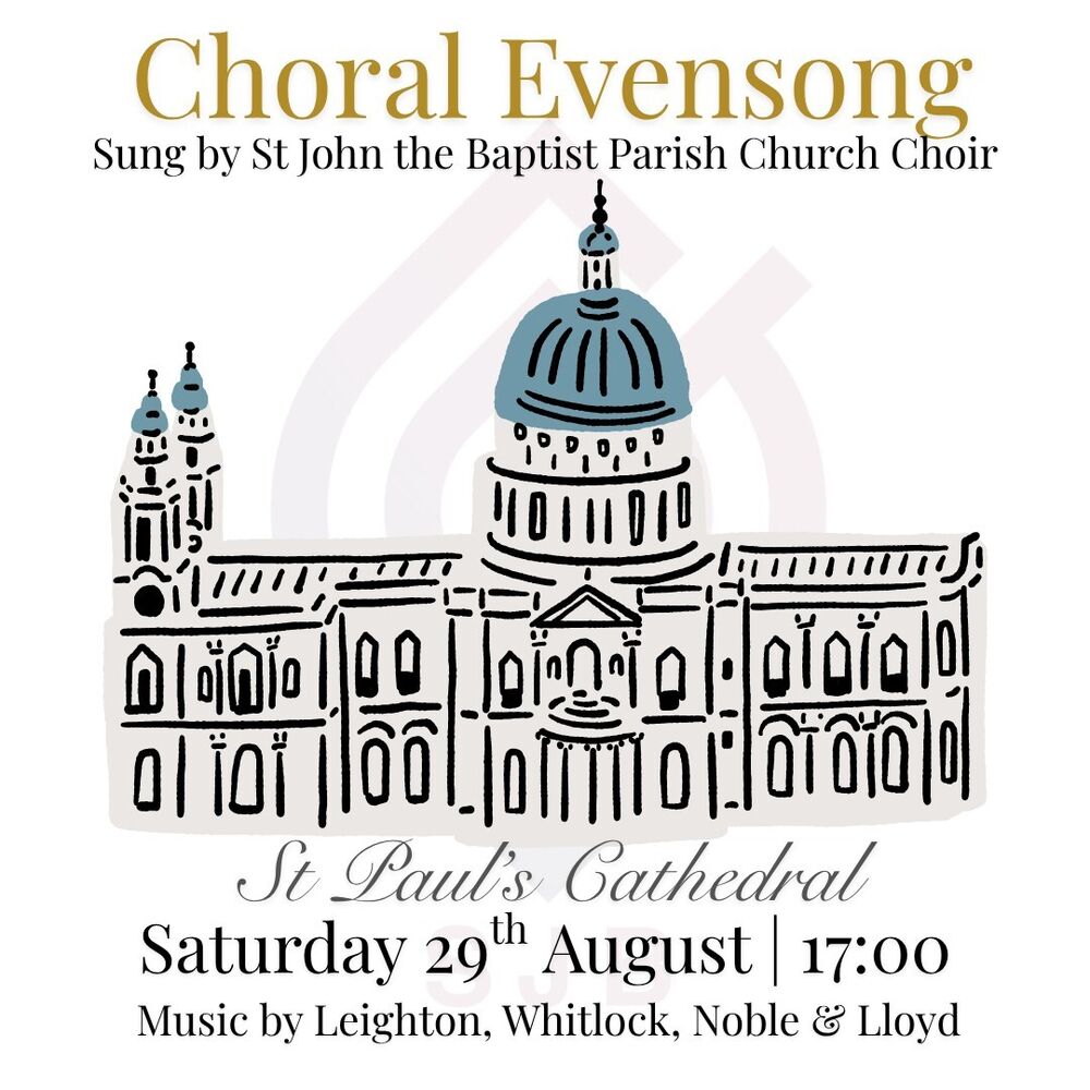 SJB Choir in St Paul's Cathedral